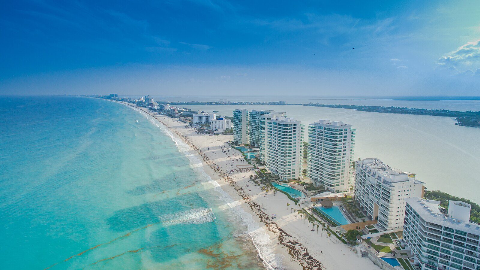 Cancún plage paradisiaque
